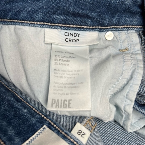 Paige Cyndy Crop-Imperial Size 28 - Picture 7 of 9